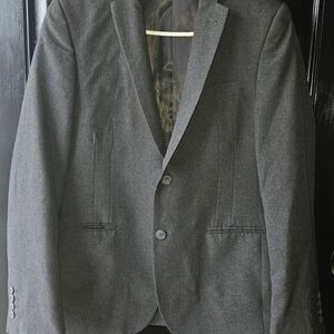 Black Label Dark Gray Men's Blazer